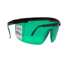 안구보호 기능 미흡해 망막손상 및 시력저하 위험있는 QPX 레이저 보호 안경 판매차단