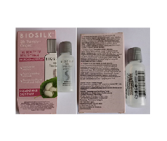 옥타메틸사이클로테트라실록산 성분을 함유한  BIOSILK 헤어 오일 판매차단 안내