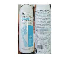 트리소듐 니트릴로트리아세트산을 함유한 Feetcalm 풋 무스 화장품 판매차단 안내