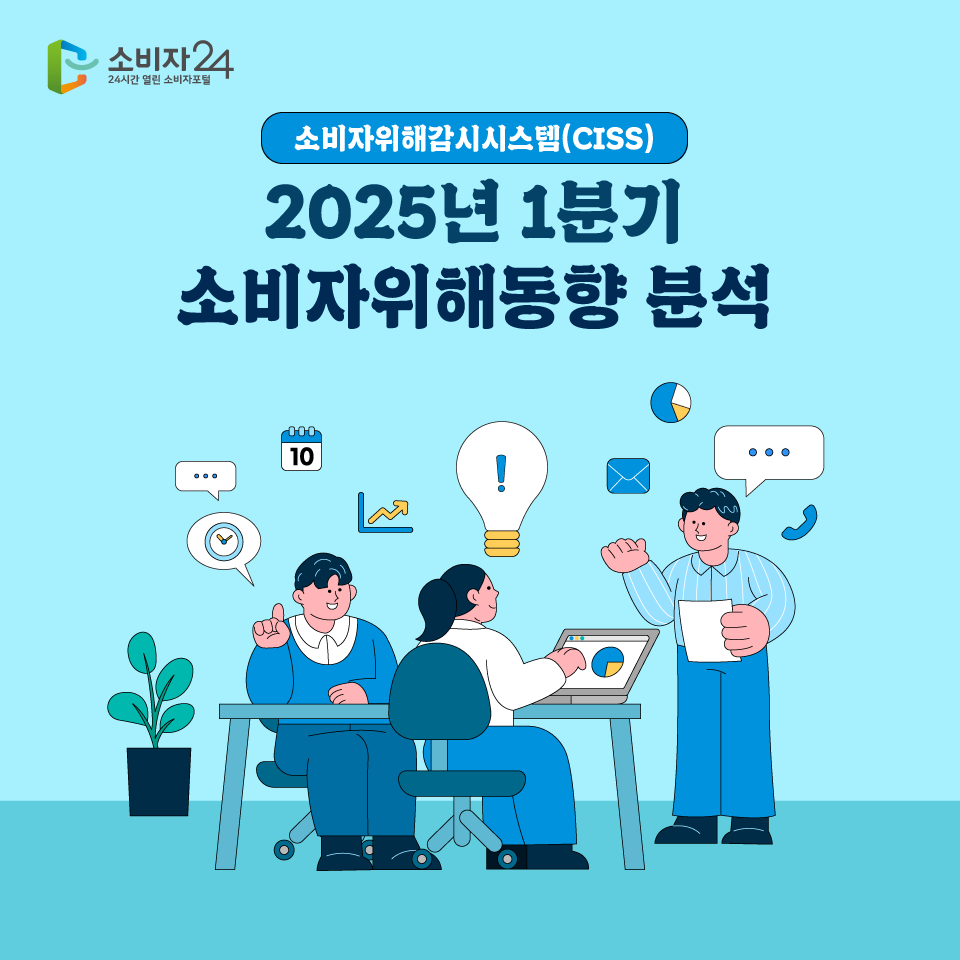 2025년 1분기 소비자위해감시시스템(CISS) 소비자위해동향 분석