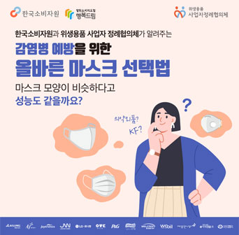 감염병 예방을 위한 올바른 마스크 선택법