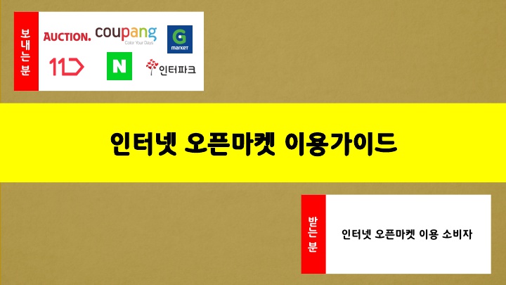 인터넷 오픈마켓 이용가이드