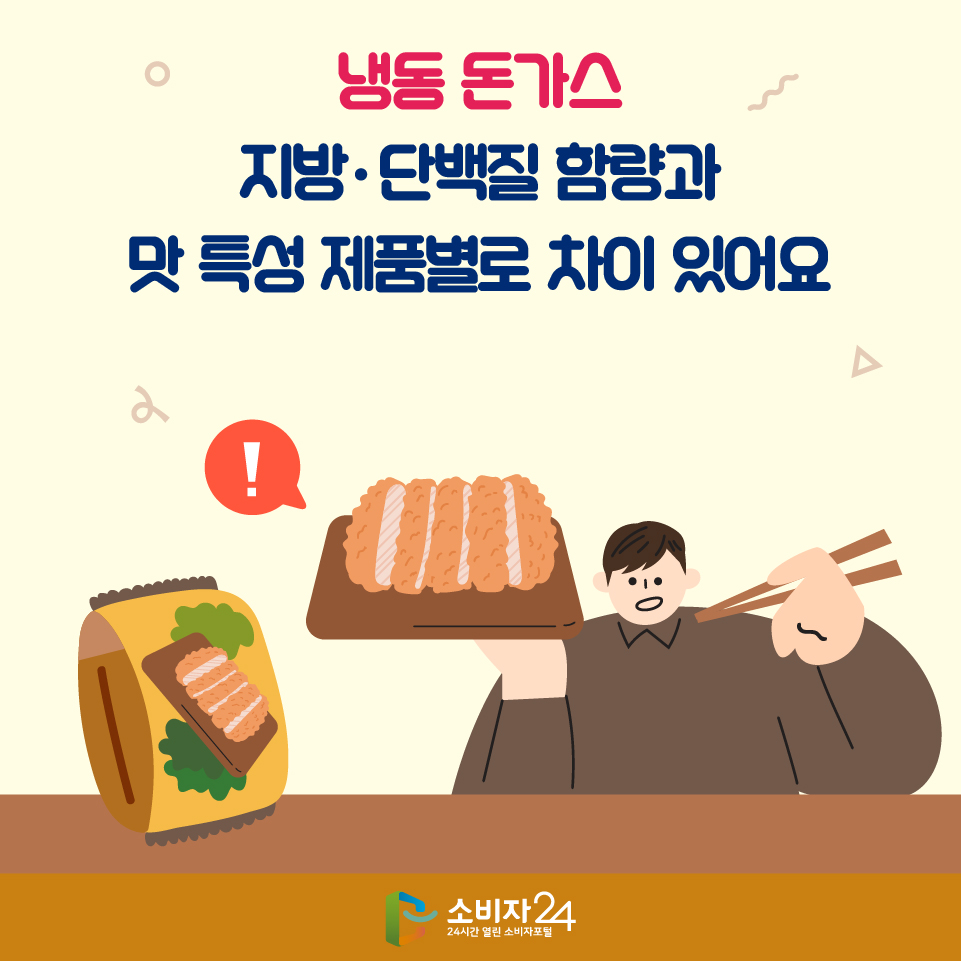 냉동 돈가스 지방·단백질 함량과 맛 특성 제품별로 차이 있어요 