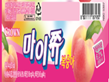 마이쮸복숭아 - (주)크라운제과진천공장