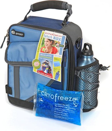 Expandable Insulated Lunch Box with Freezer Gel...