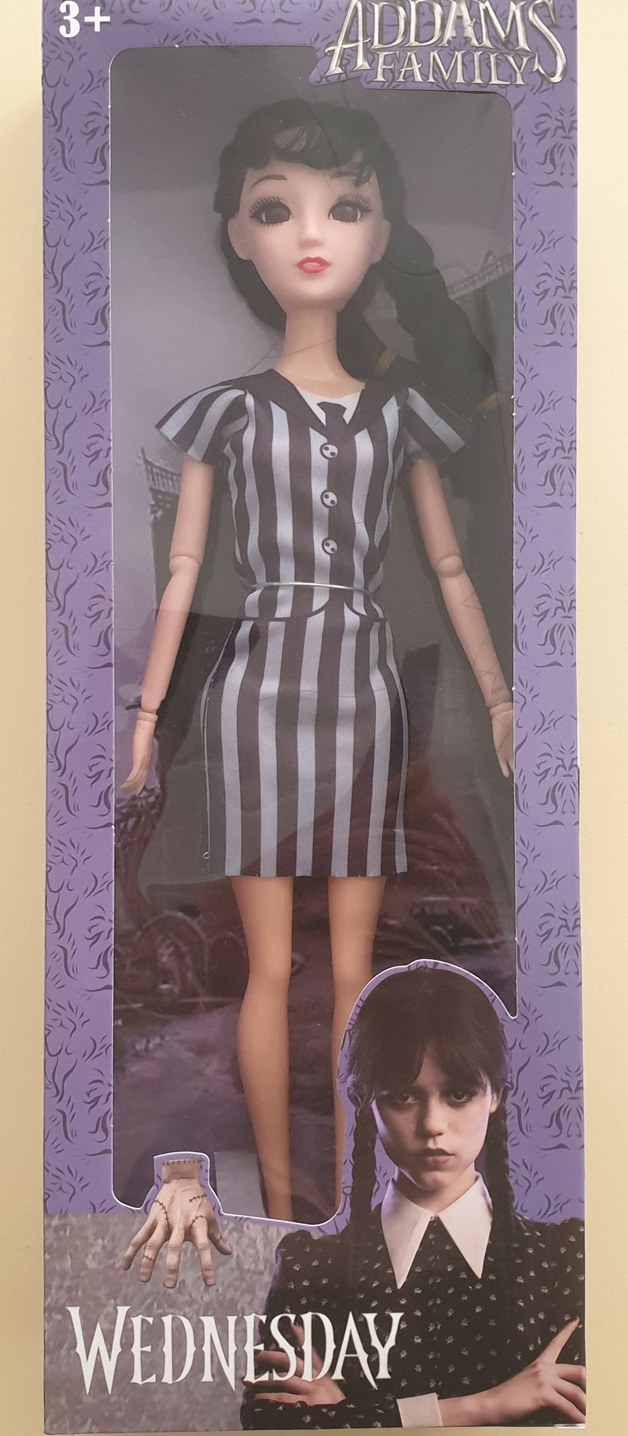 Plastic doll ; Unknown ; THE ADDAMS FAMILY WEDN...