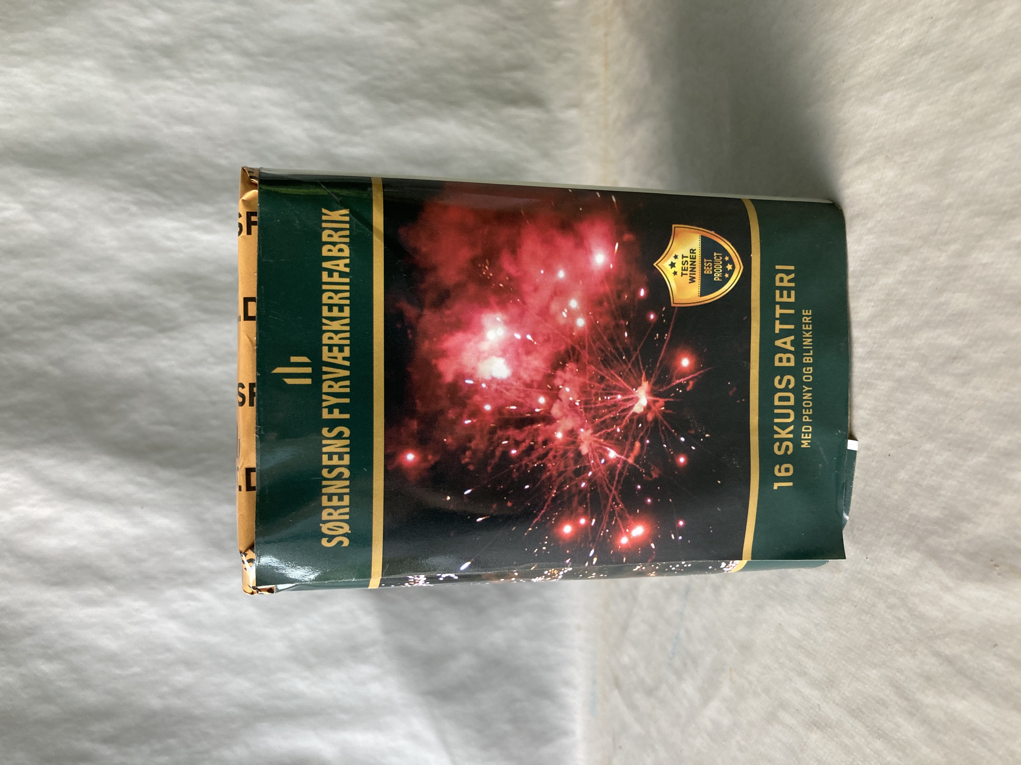 Fireworks ; Sørensens Fyrværkerifabrik ; 16 Sku...