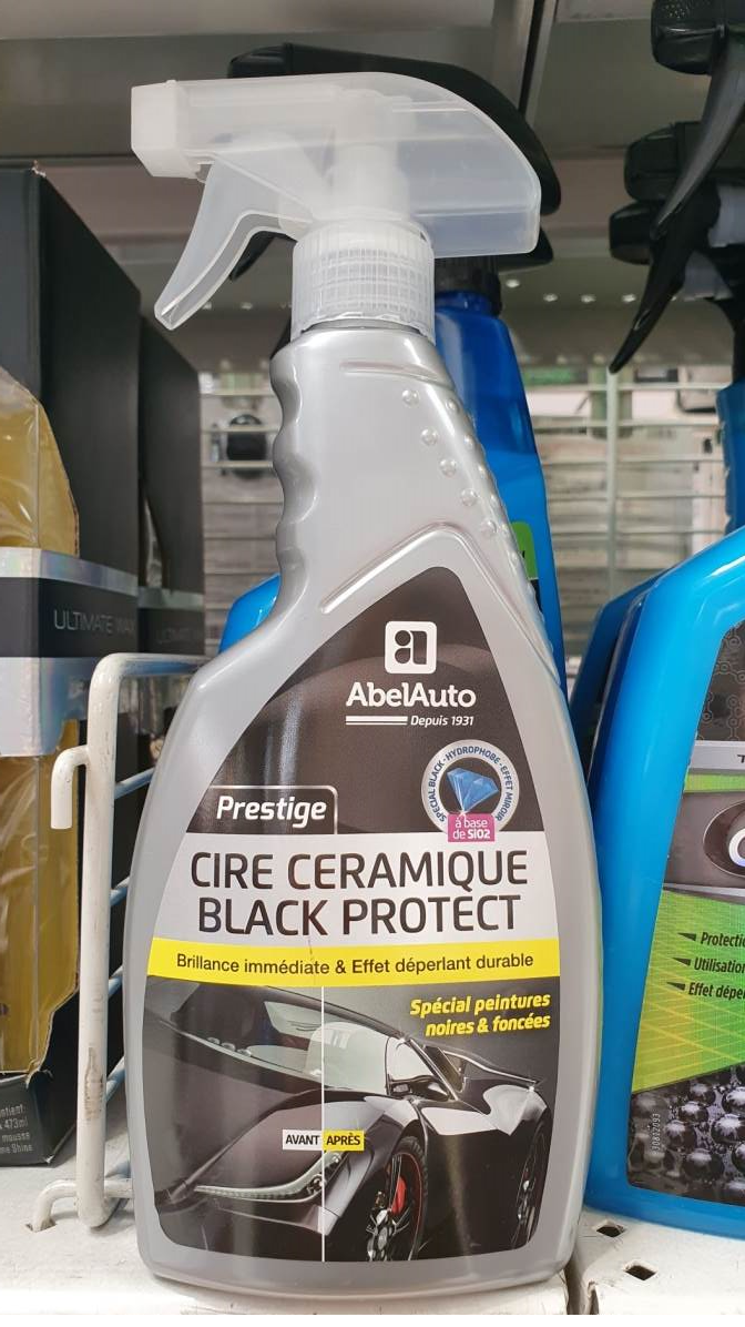 Car wax ; AbelAuto ; CIRE CERAMIQUE BLACK PROTECT