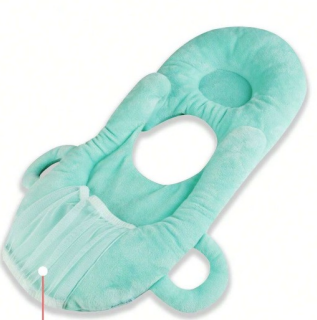 Baby self-feeding pillow ; Unknown ; Unknown