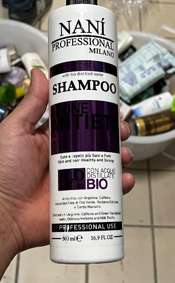 Shampoo ; Nanì ; Professional Milano shampoo az...