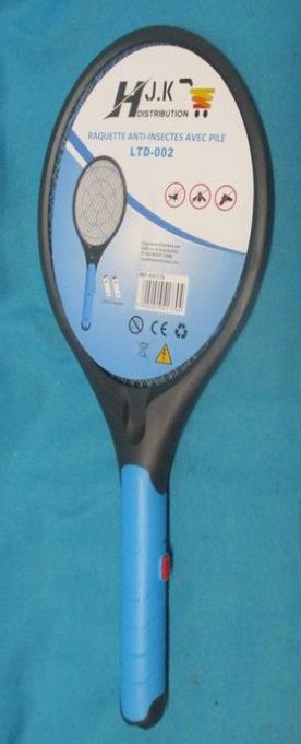 Electric fly swatter with battery ; Marque GECK...