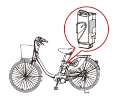 Battery for electric bicycle
