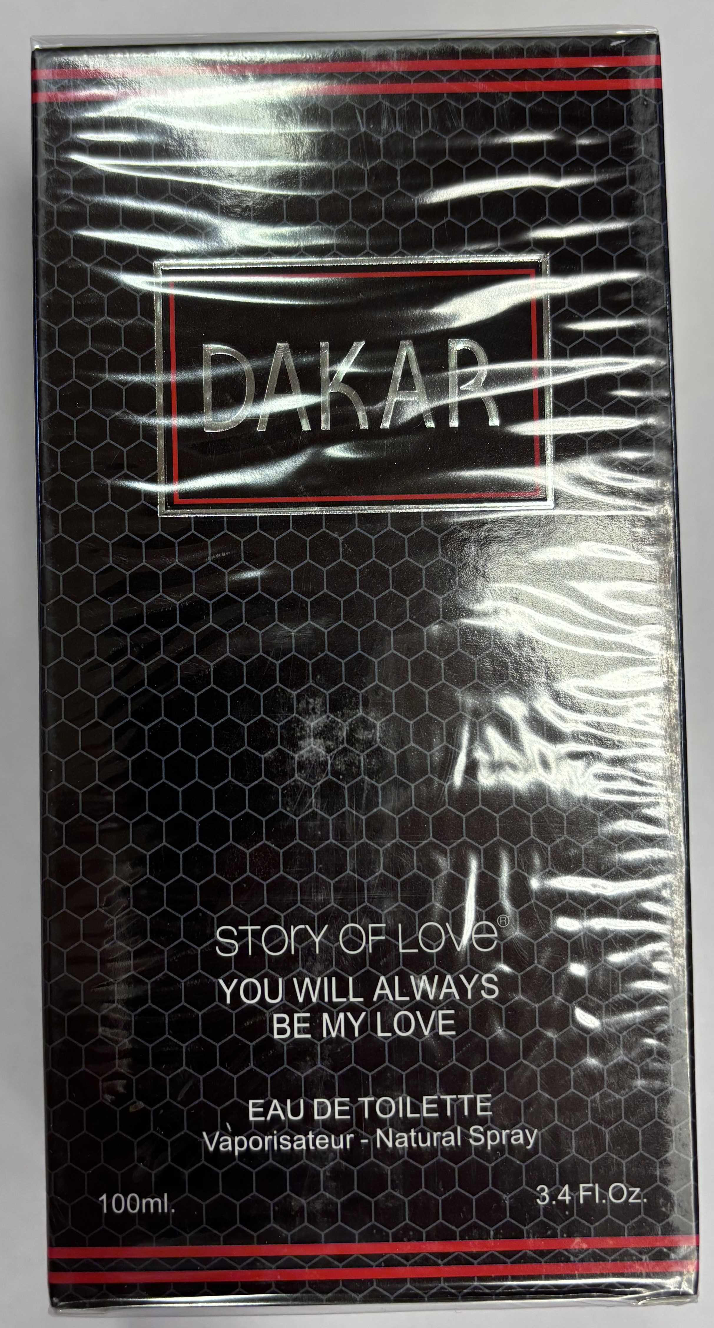 Eau de toilette ; DAKAR ; STORY OF LOVE