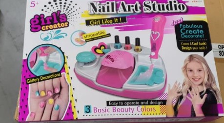 Children's nail set ; Girls Creator ; Nail Art Studio 해외리콜정보