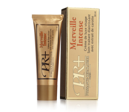 Skin-lightening cream ; PR+ ; Merveille intense...
