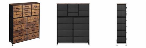 WLIVE Fabric 15-Drawer Dressers