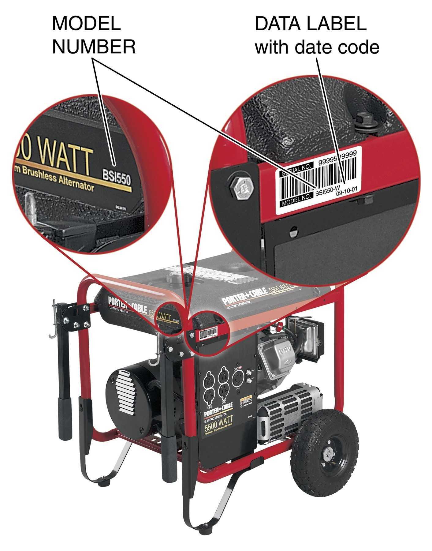 Porter-Cable portable generators 해외리콜정보