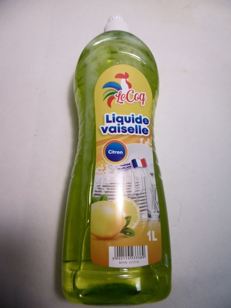 Liquid detergent ; Le Coq ; Liquide vaiselle 해외리콜정보