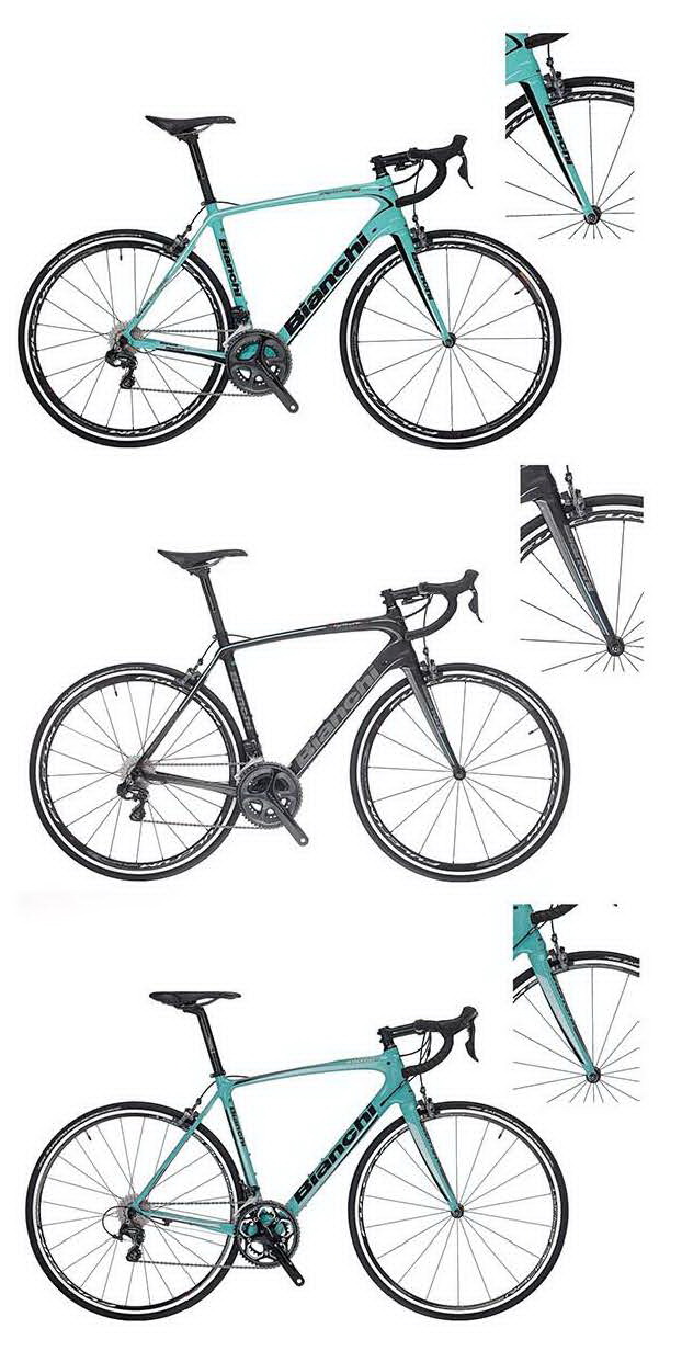 Bianchi [2017 Bianchi Infinito Carbon Fork, 2017 Bianchi Intenso Carbon Fork]
