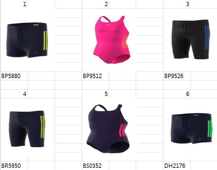 Adidas 아동 수영복 [BP5880,BP9512,BP9526,BR5950,BS0352,DH2176]