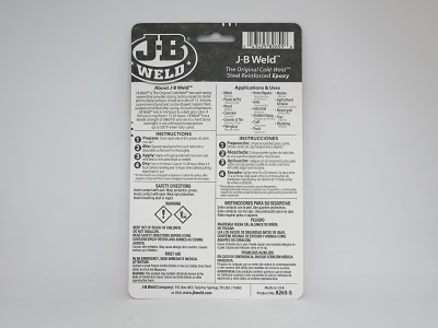j-b weld world’s strongest bond