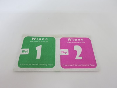 1 wet wipes(screen protection)