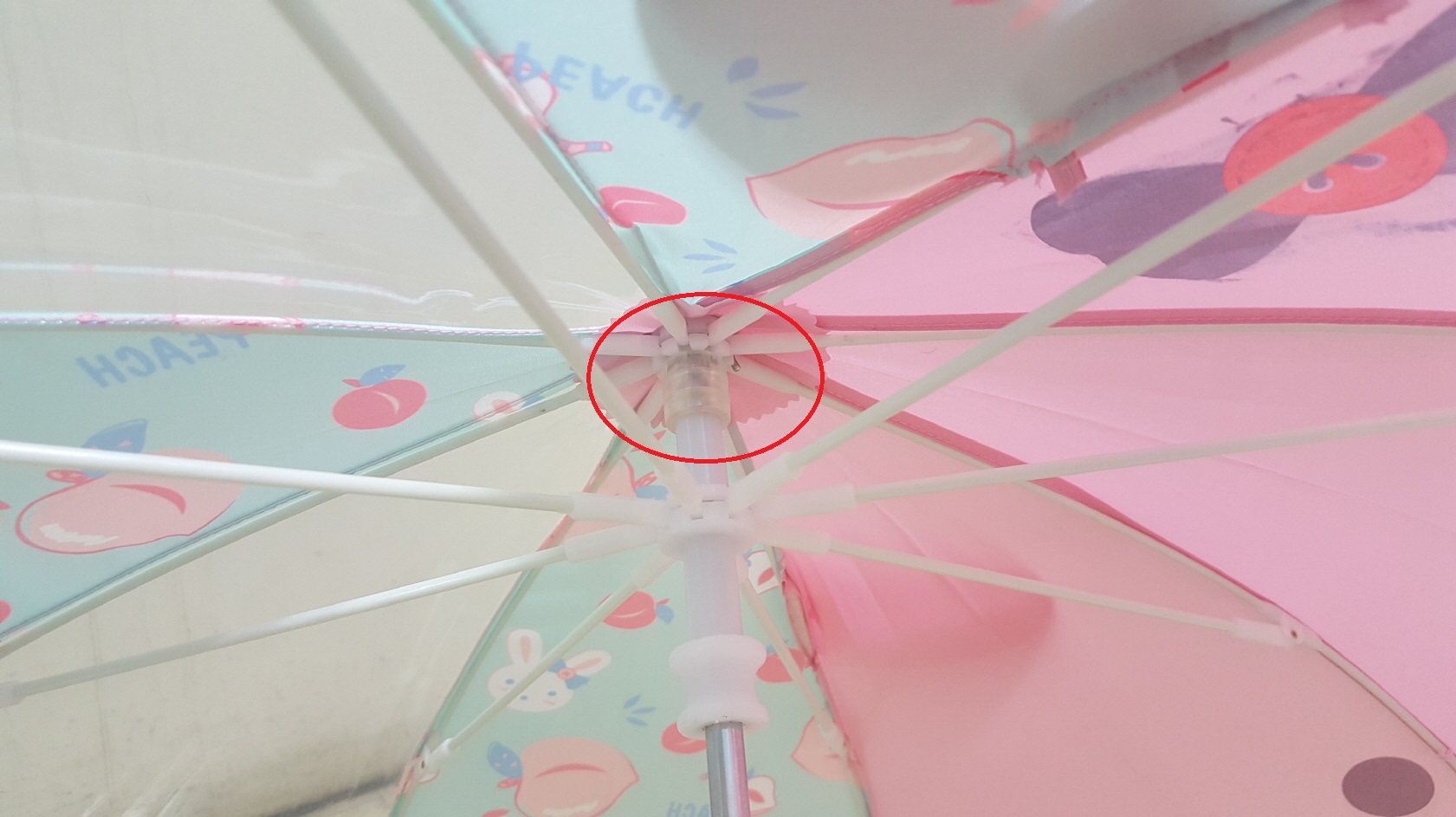 어린이용 우산 및 양산 [로라앨리 피치 우산(MA0883)]