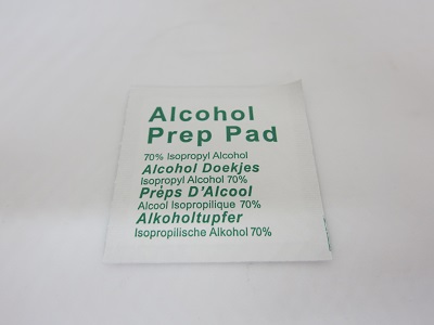 Alcohol prep pad(alpha 3d tempered glass film)