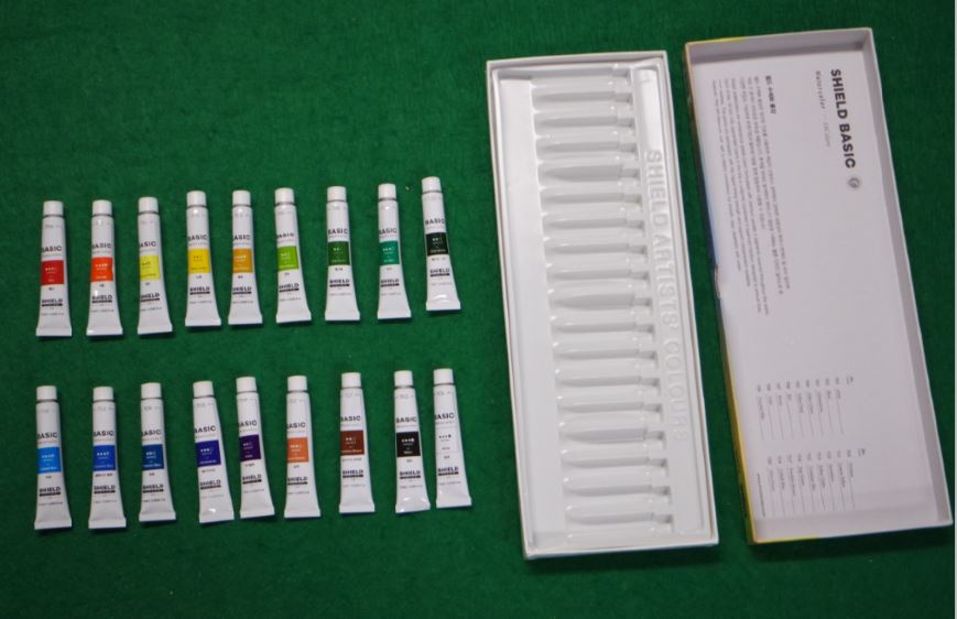 학용품 [수채물감 7.5ml 18색]
