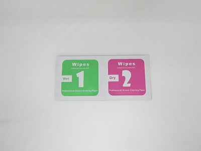  1 wet wipes(premium tempered glass) 