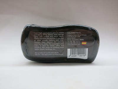 calzanetto instant colour shine (black)