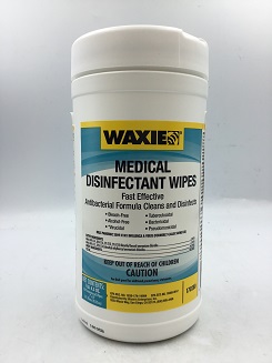 WAXIE Medical Disinfectant Wipes