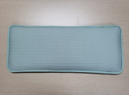 침구류(아섬)(아동용 섬유제품) [(제품명)메쉬모달누빔 롱베개_민트]