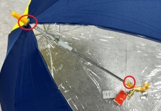 우산(어린이용 우산 및 양산) [(제품명)우산-802아동우산]