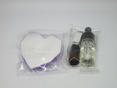하트 석고방향제(라일락)