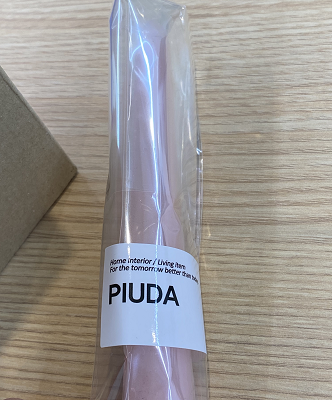 PIUDA(연핑크 미니 테이퍼 초, 양초)