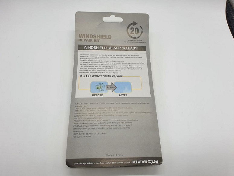 windshield repair kit