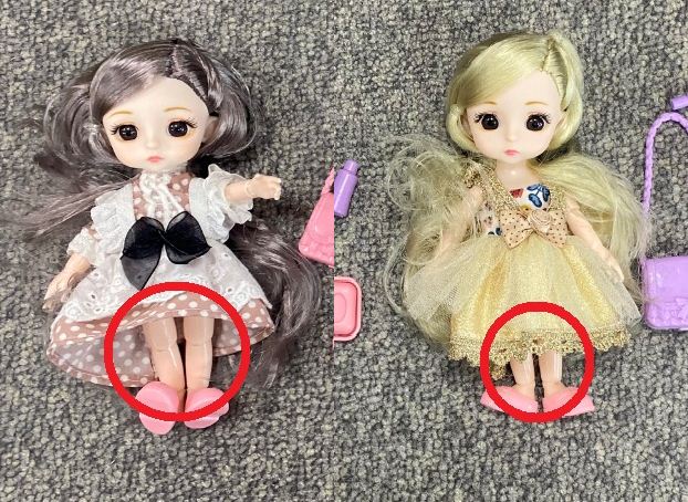 모형완구(완구) [(제품명)DRESS DOLL GOLD]
