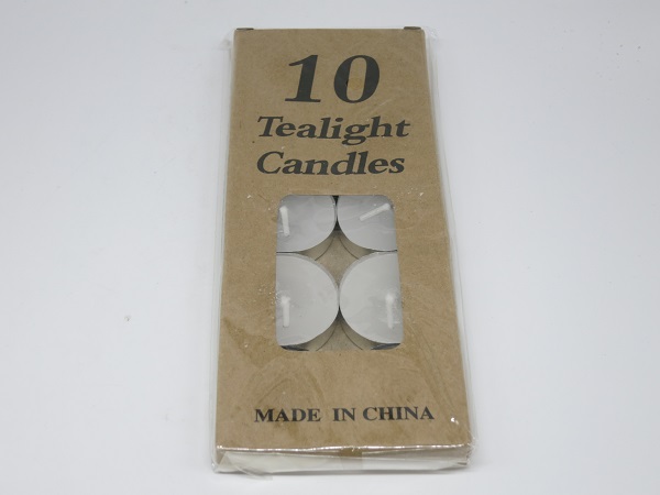  10 tealight candle