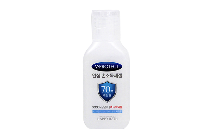 해피바스 브이 프로텍트 안심 손소독제겔 45ml(20(외